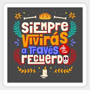 dia de los muertos Sticker